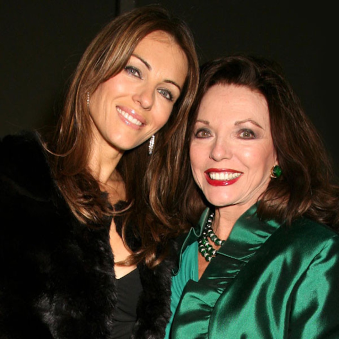 Joan Collins + Elizabeth Hurley = Best Mother-Daughter Duo Ever! - E